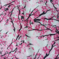 2021 Popular Digital Printing Pink Flower 100%Polyester Minky Fabric For Warmth